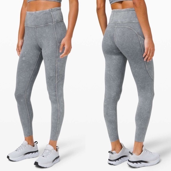 EUC Lululemon | Fast and Free High Rise Tight 25" Size 2 - Picture 1 of 11